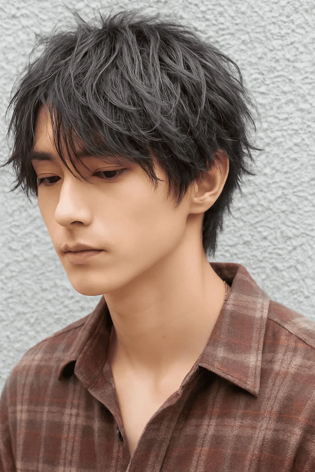 ゆるめのスパイラルパーマ