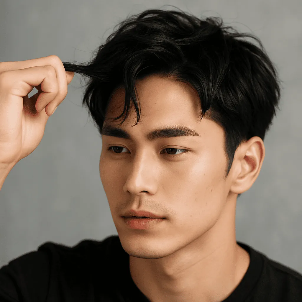 ミディアムセンターパート×パーマは直毛・クセ毛でも大丈夫？