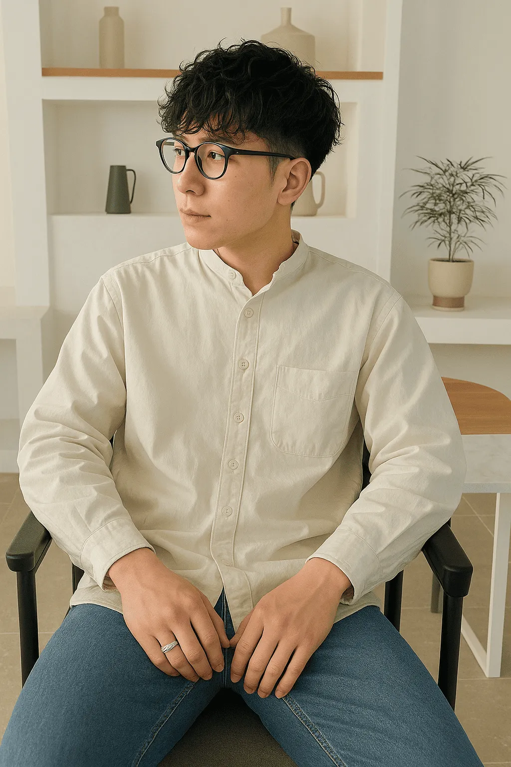 ノーセットパーマはナチュラルでも洒落感が出せる