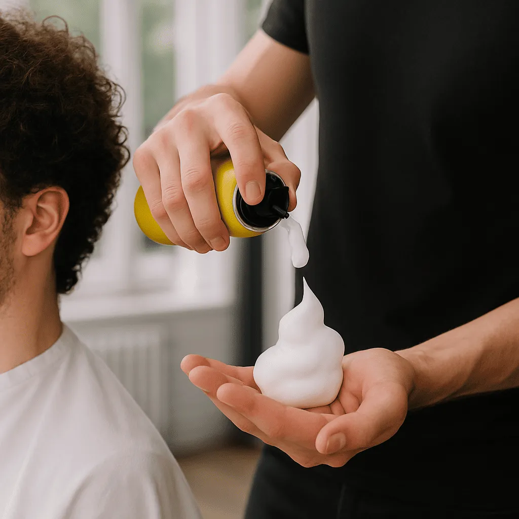 柔らかい質感でエアリーな動きになるムース