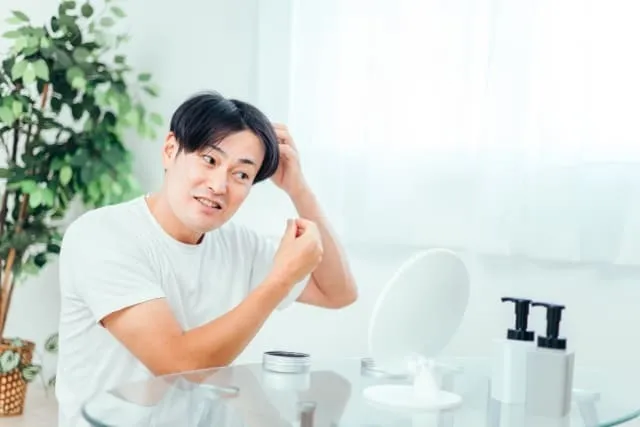 洗い流さないトリートメントでスタイリング剤のノリがよくなり、時短になる