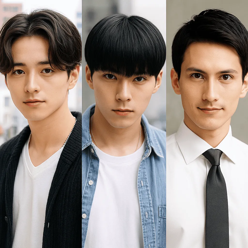 丸顔・面長など顔型とのバランスの取り方