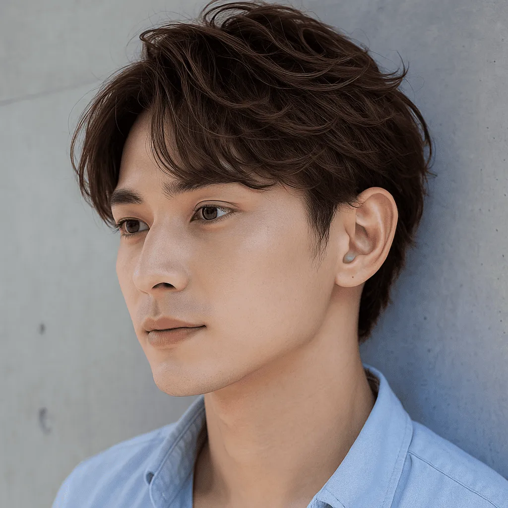 柔らかく好印象なニュアンスパーマ