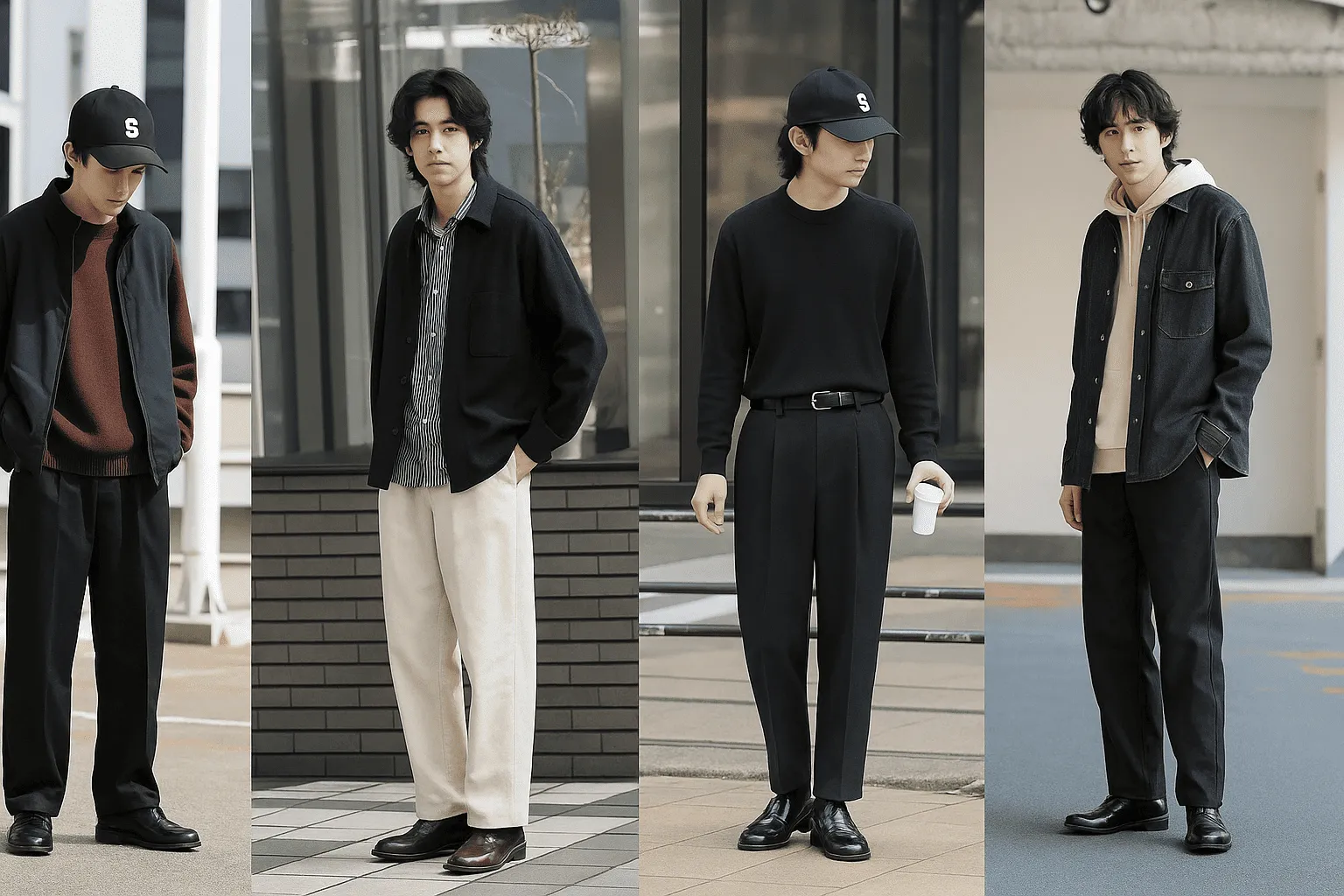 ファッションに合わせて雰囲気を変えられる