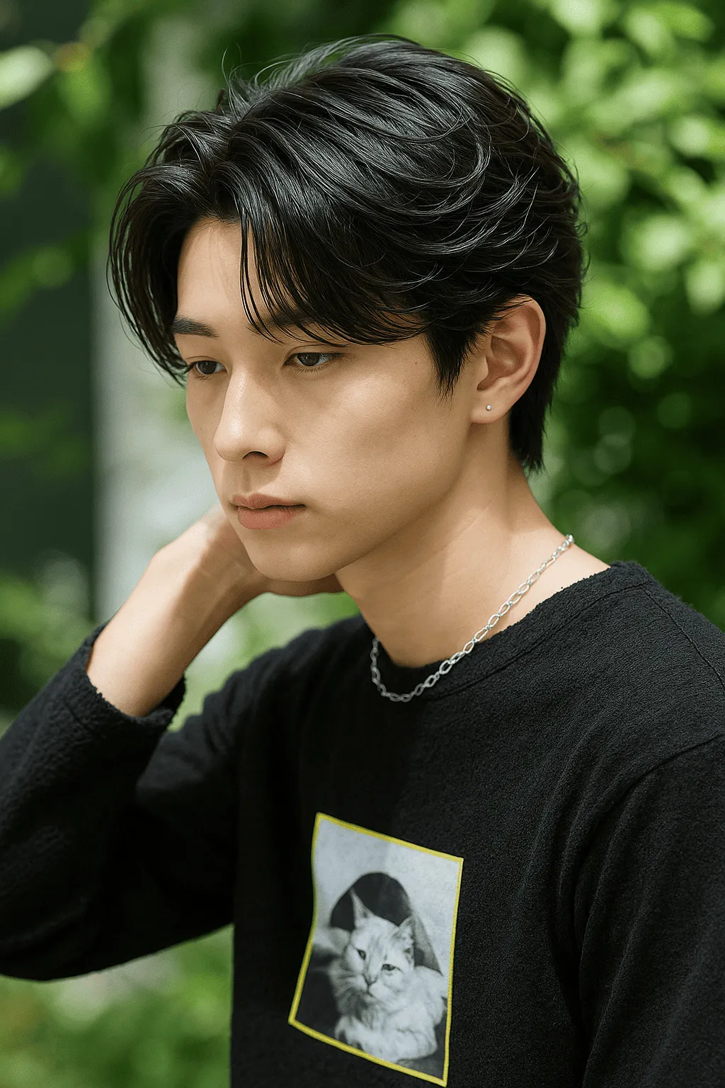 自然な動きを演出するスタイルのナチュラルウェーブ