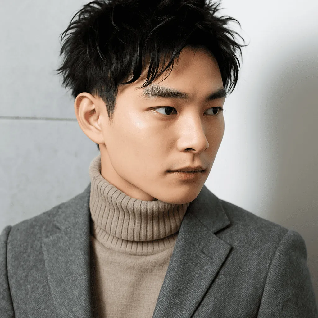 ゆるめパーマ×ショートで清潔感と柔らかさを両立