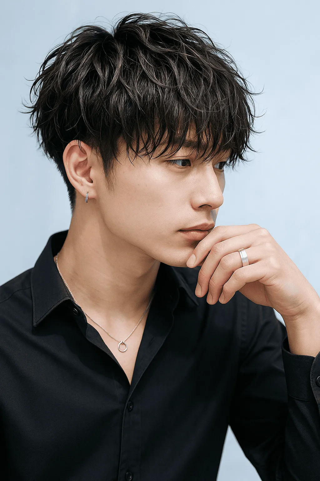 ゆるめパーマ×ショートはさりげないおしゃれ感で垢ぬける