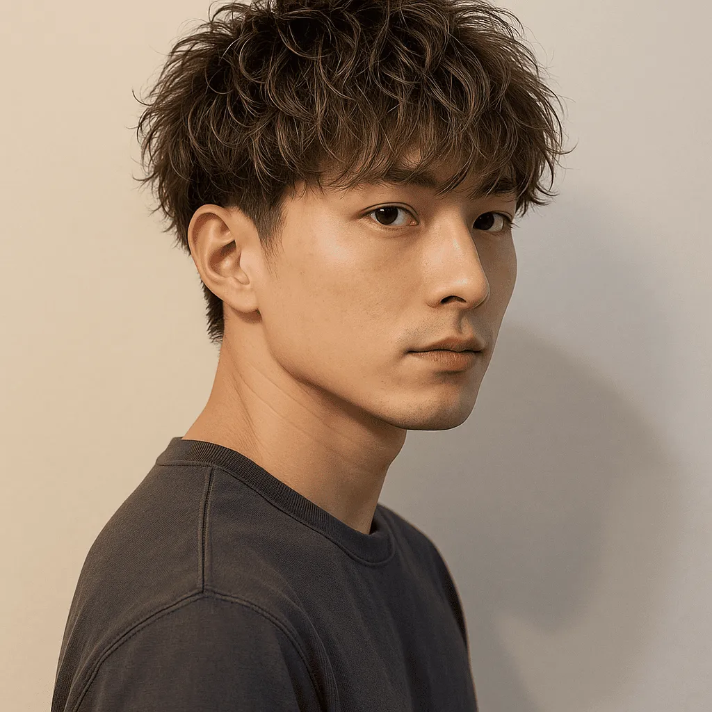 ツイストパーマ（弱〜中程度）