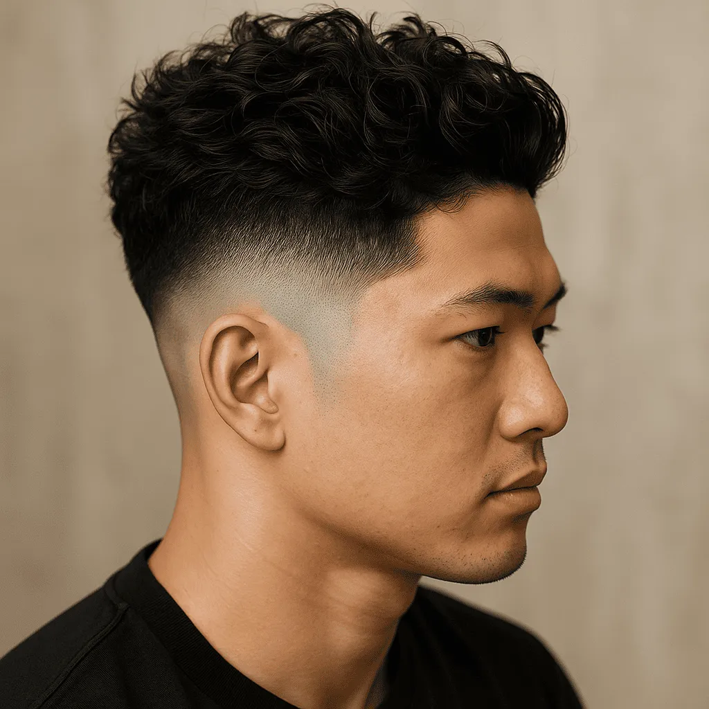 アイロンパーマ