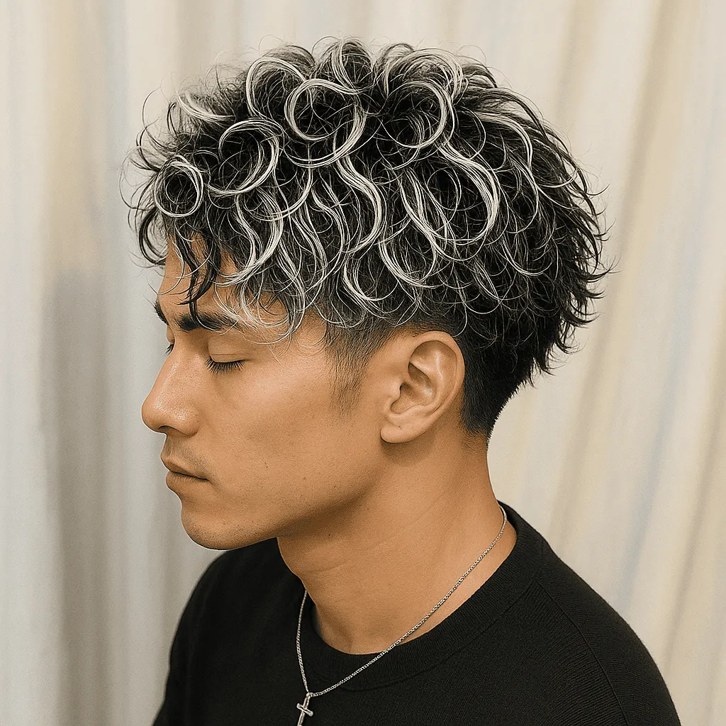 ツイストスパイラル×ホワイトメッシュスタイル